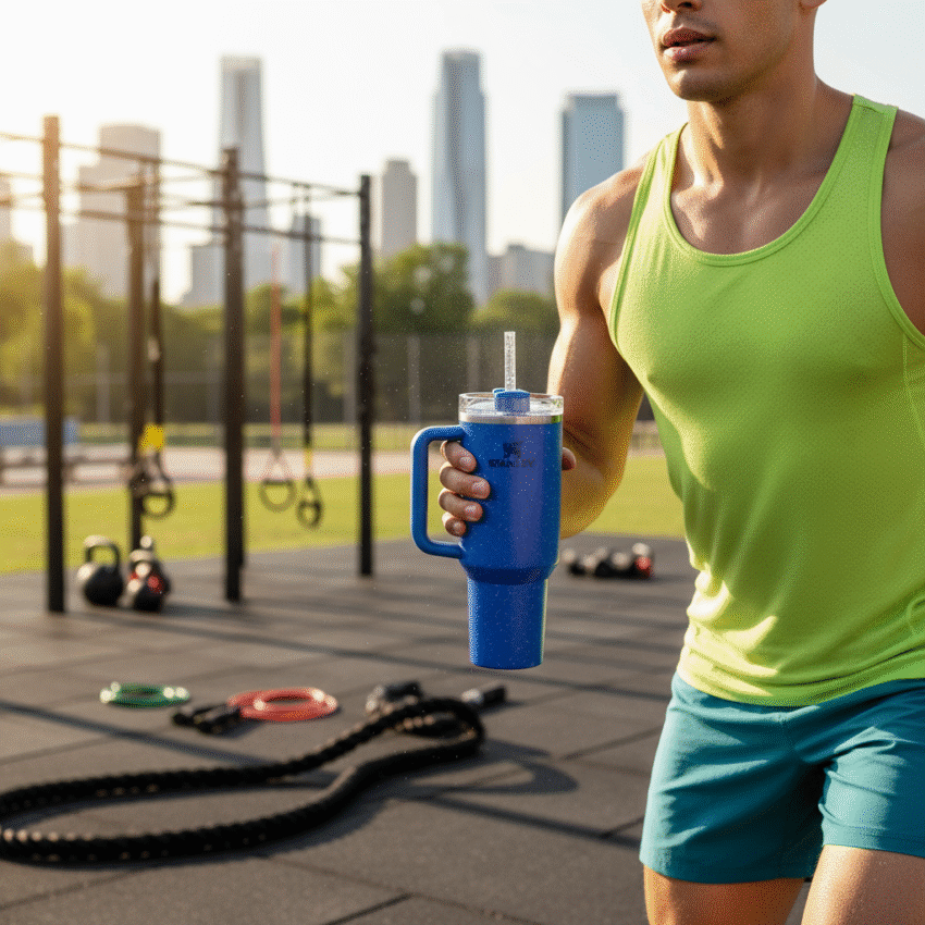 Stanley Quencher H2.0 FlowState 40oz Tumbler - Best Insulated Stainless Steel Travel Cup