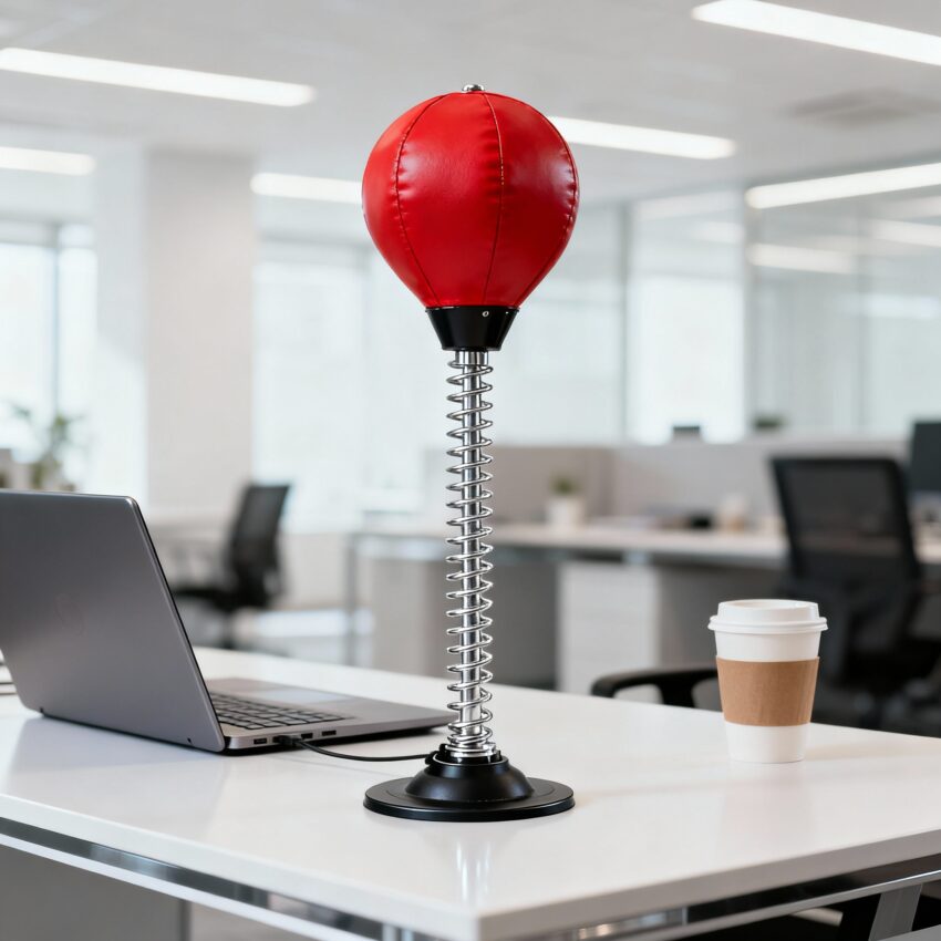 Desktop Punching Bag for Stress Relief for a Calmer Workday