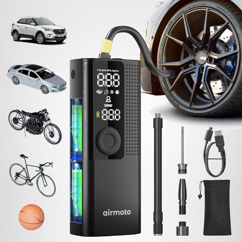 Airmoto Portable Tire Inflator Reviews 2025: Compact Air Pump vs Competitors